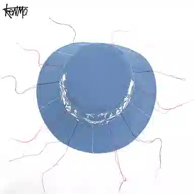 肯默 潮酷嘻哈丝线 棉 渔夫帽 男女同款情侣款