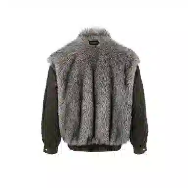 BENMYSHOWER Vintage Deconstructed Reversible Jacket