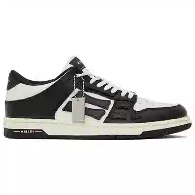 AMIRI Bone Runner Black White