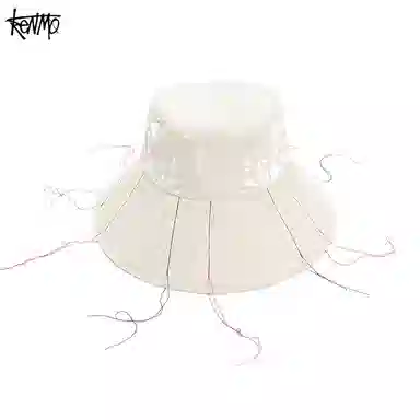 肯默 潮酷嘻哈丝线 棉 渔夫帽 男女同款情侣款