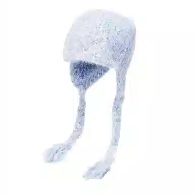 北极绒 潮流韩版小众设计感保暖百搭时尚大头围显脸小帽 聚酯纤维 绒线帽 男女同款情侣款