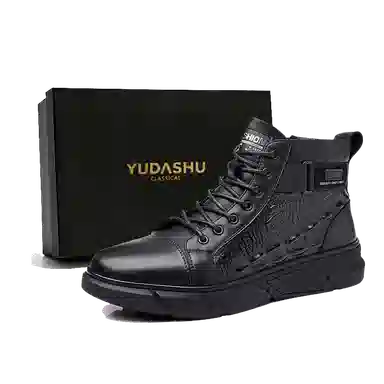 YUDASHU Winter Leather Boots