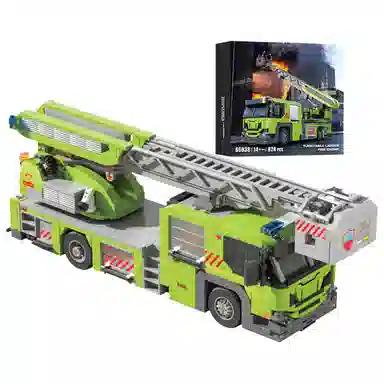 TURNTABLE LADDER FIRE ENGINE 824pcs YMXJM66038