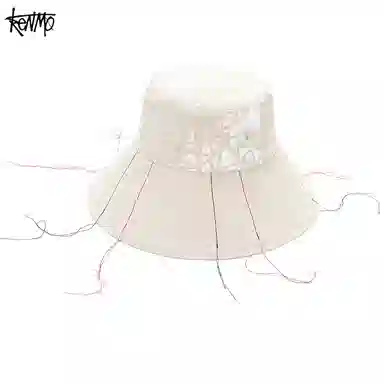 肯默 潮酷嘻哈丝线 棉 渔夫帽 男女同款情侣款