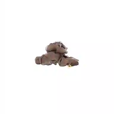 水中玉 网纱褶皱头发抓夹高级感后脑勺大号鲨鱼夹发卡头饰 亚克力 发夹 女款