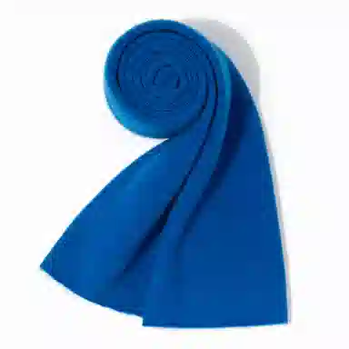 一米画纱 舒适柔软高级感平面嵌花亲肤暖糯保暖纯色针织外出防寒护颈 山羊绒 绒线围巾 男女同款情侣款