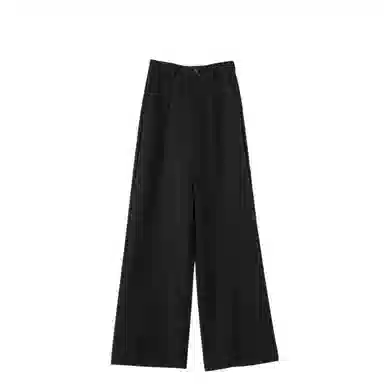 晚白 洋气宽松版型垂感亲肤面料休闲裤 女款