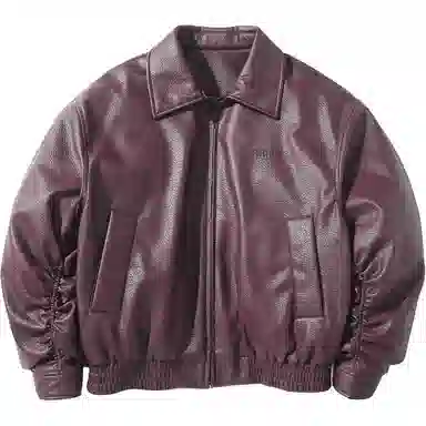 希越 美式复古痞帅机车风羽绒服 男款