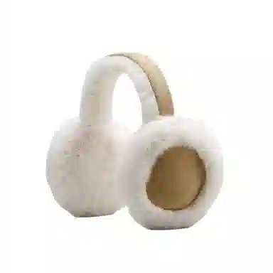 艾佳微 可爱毛绒耳套加厚便携包耳暖高颜值大学生防寒户外旅游 聚酯纤维 耳罩 男女同款情侣款