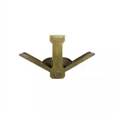 咕轹 十三式无双剑匣剑九黄宝剑金属兵器收纳盒 其他静态模型