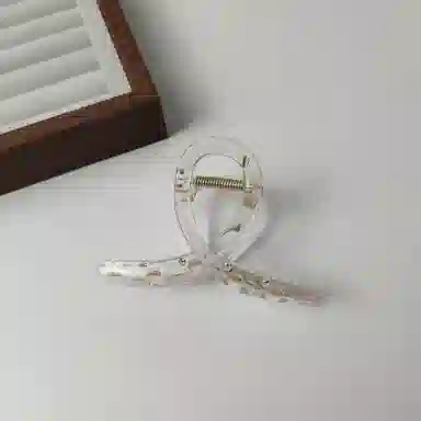 希铃 简约气质 亚克力 发夹 女款