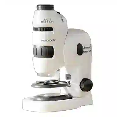 图米鱼 便携式儿童显微镜高清套装 益智 科学实验玩具