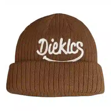 艾佳微 字母刺绣潮牌百搭保针织套头 腈纶 绒线帽 男女同款情侣款