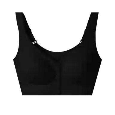 欧迪芬 亲肤舒适透气无痕提拉承托防下垂高弹自然聚拢无钢圈果冻软支撑背心式文胸 女款