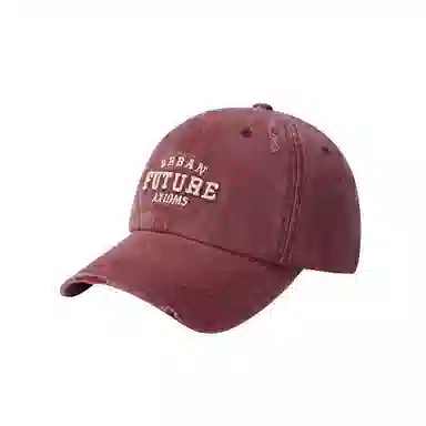 艾佳微 美式复古大头围显脸小百搭潮 棉 鸭舌帽 男女同款情侣款