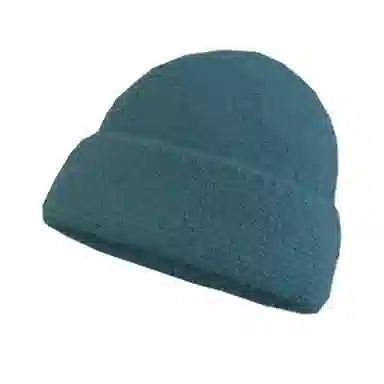 艾佳微 毛线堆堆帽大头围百搭休闲冷帽保暖帽子 腈纶 绒线帽 男女同款情侣款