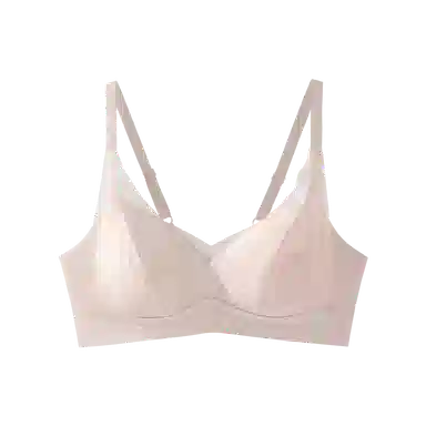 欧迪芬 网纱洞洞杯亲肤柔软舒适透气高弹不紧绷不掉肩侧收副乳不外扩无痕聚拢防下垂文胸 女款 单件装