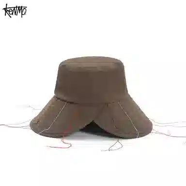 肯默 潮酷嘻哈丝线 棉 渔夫帽 男女同款情侣款