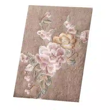 上海故事 新中式国风必备精致气质刺绣甜美可爱礼盒装 绵羊毛 披肩 男女同款情侣款