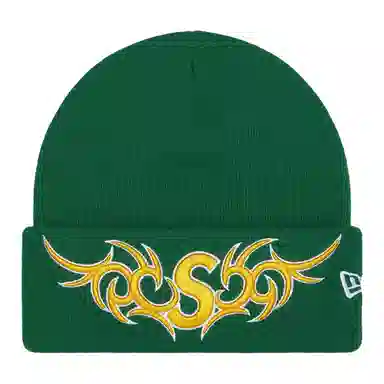 SupremexNew Era FW25 Week 5 Tribal S Logo Beanie