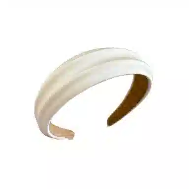 贯古今 美拉德缎面高颅顶新款高级感压发头饰百搭洗脸头箍显脸小发饰 布艺 发箍 女款