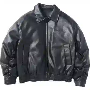 希越 美式复古痞帅机车风羽绒服 男款