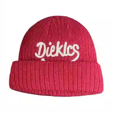 艾佳微 字母刺绣潮牌百搭保针织套头 腈纶 绒线帽 男女同款情侣款