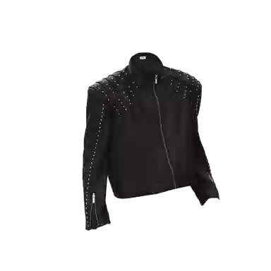 OPMY Studded Bomber Jacket
