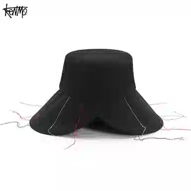 肯默 潮酷嘻哈丝线 棉 渔夫帽 男女同款情侣款