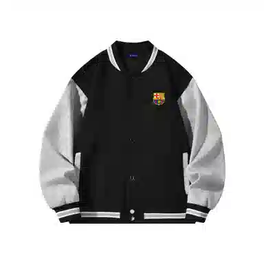 Barcelona FC Logo Baseball Jacket