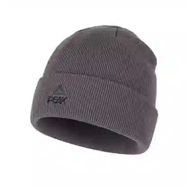 匹克 舒适佩戴百搭宽松大头围纯色宽松针织 腈纶 绒线帽 男女同款情侣款