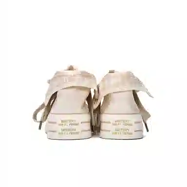 MISTERY Plaid High-Top Canvas Sneakers