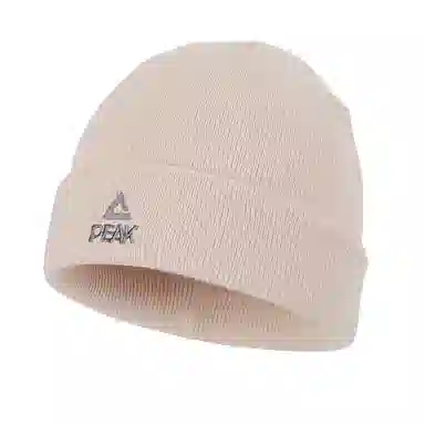 匹克 舒适佩戴百搭宽松大头围纯色宽松针织 腈纶 绒线帽 男女同款情侣款