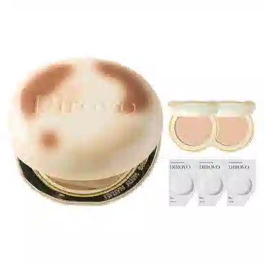 蒂洛薇 麻薯系列遮瑕持久气垫 干皮混合皮 清透奶油肌不卡粉不脱妆清透防水彩妆自然