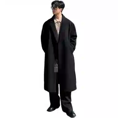 MADONA Classic Belted Wool Coat