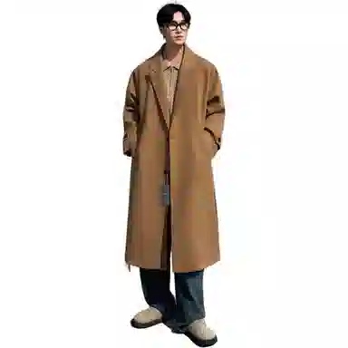 MADONA Classic Belted Wool Coat