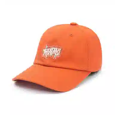 肯默 格子拼接 棉 棒球帽 男女同款情侣款