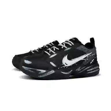 Nike Air Monarch 4 Black Silver
