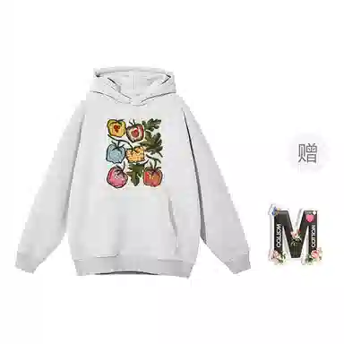 棉购 潮流美式宽松小个子复古连帽上衣外套卫衣 女款