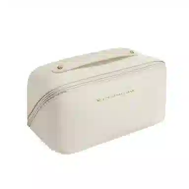 CUCX Large Capacity PU Makeup Bag