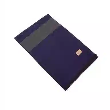 肯默 保暖条纹简约 聚酯纤维 绒线围巾 男女同款情侣款