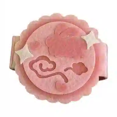 欧洛伊 创意可爱兔子月饼相册 不织布小月饼卡册卡套照片收纳 中秋送好朋友礼 其他手工制作