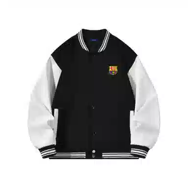 Barcelona FC Logo Baseball Jacket