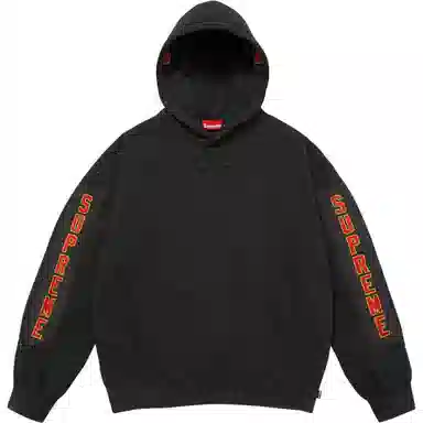 Supreme FW25 WEEK5 Woven Patches Hooded Sweatshirt