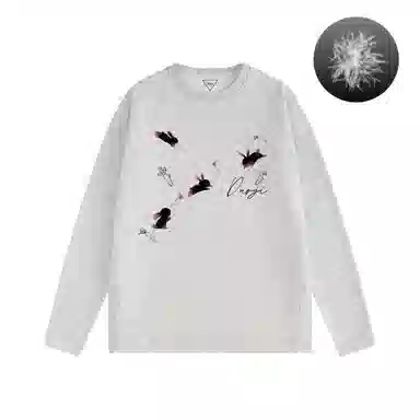 Duoyi 90 White Duck Down Long Sleeve T-Shirt
