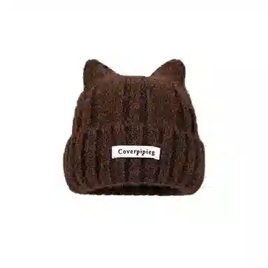 Yibukang Cat Ear Knit Hat