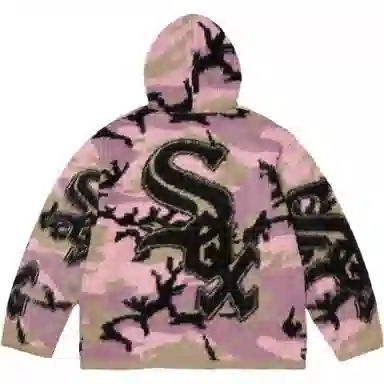 Supreme x Chicago White Sox FW25 WEEK5 Zip Up Hooded Sweater logo