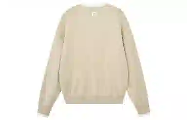 PCLP Two-in-One Henley Collar Embroidered Dog Knit Sweater