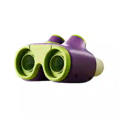 图米鱼 儿童宝宝双供望远镜放大镜 益智 科学实验玩具