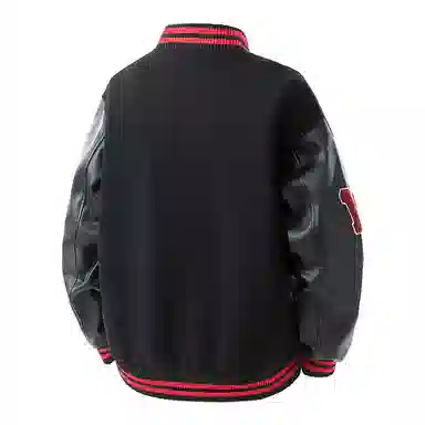 KNOCKSPARK Racing Embroidered Bomber Jacket